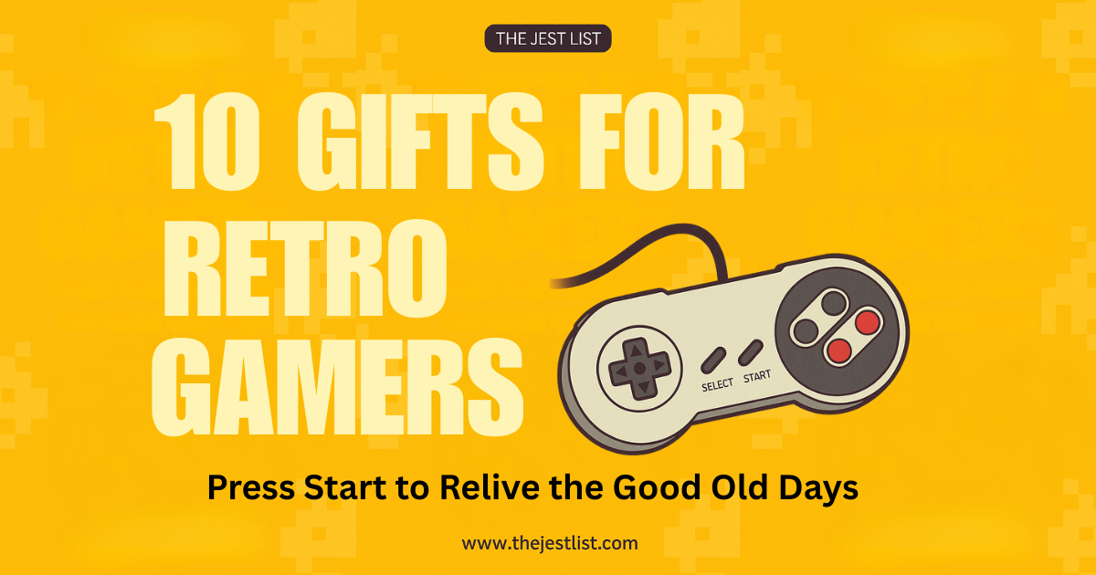 Gifts for the Retro Gamer Who Thinks 1987 Was Peak Civilization